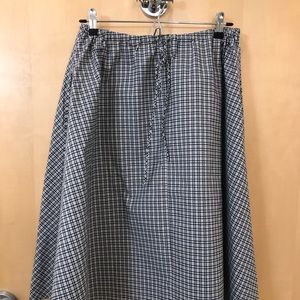 Cotton Plaid Skirt by 45rpm Made in Japan